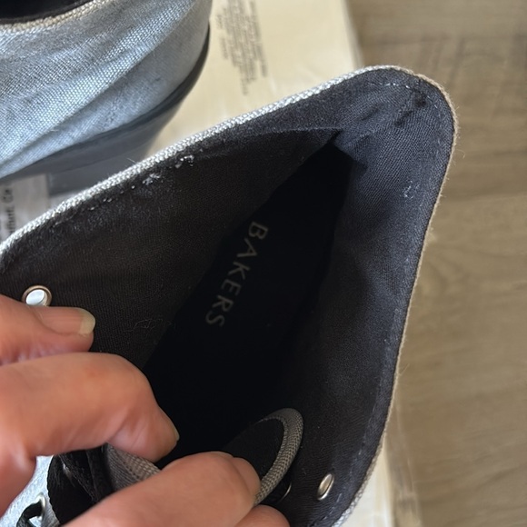 Bakers Gray denim platform boots - Picture 3 of 6